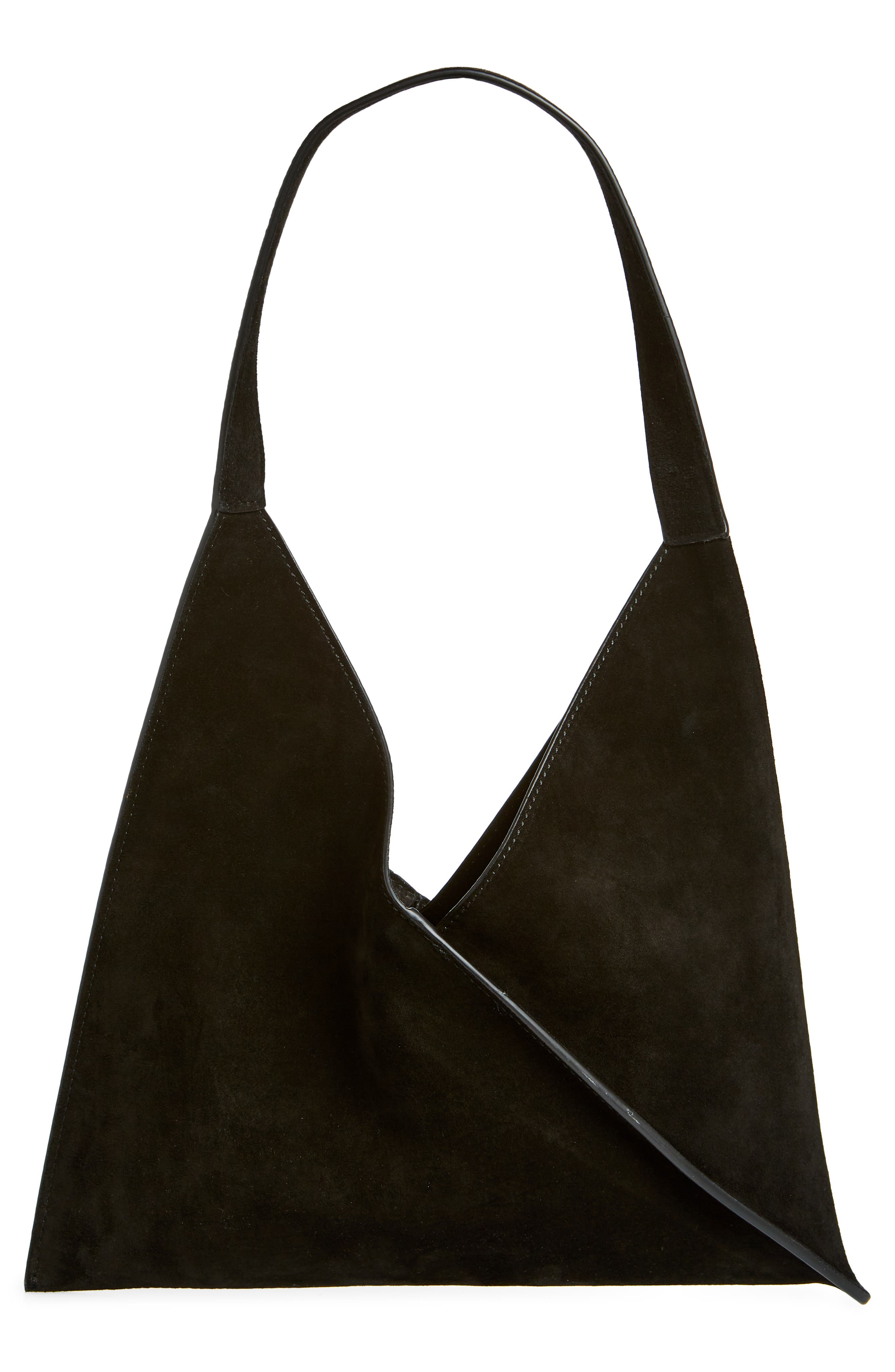 Khaite Sara Small Suede Tote, Alternate, color, 