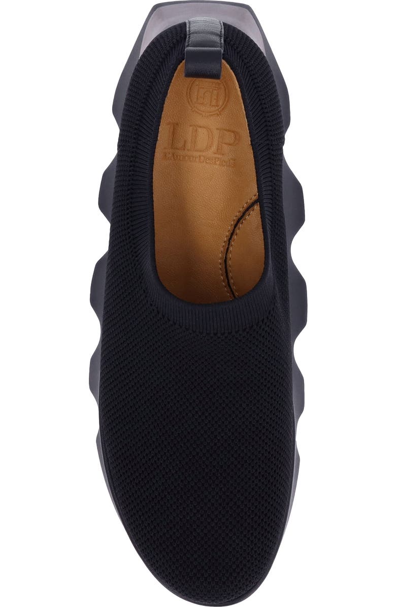 L'Amour des Pieds Havanna Wedge Sneaker, Alternate, color, Black