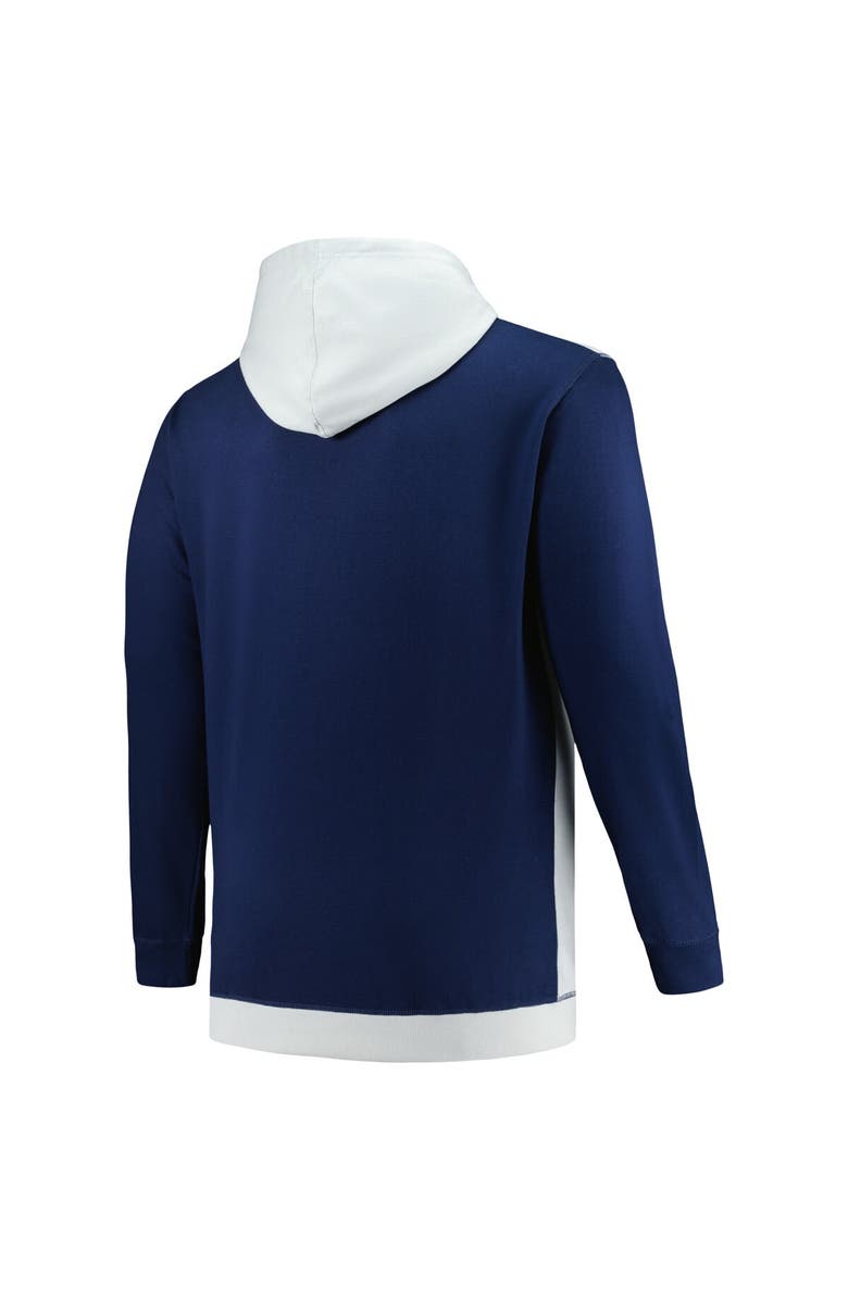 FANATICS Men's Fanatics  Navy/Silver New Orleans Pelicans Big & Tall Primary Arctic Pullover Hoodie, Alternate, color, Navy