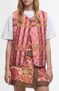 Barbour x FARM Rio Fernanda Quilted Vest