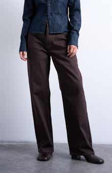 Topshop Column Mid Rise Jeans