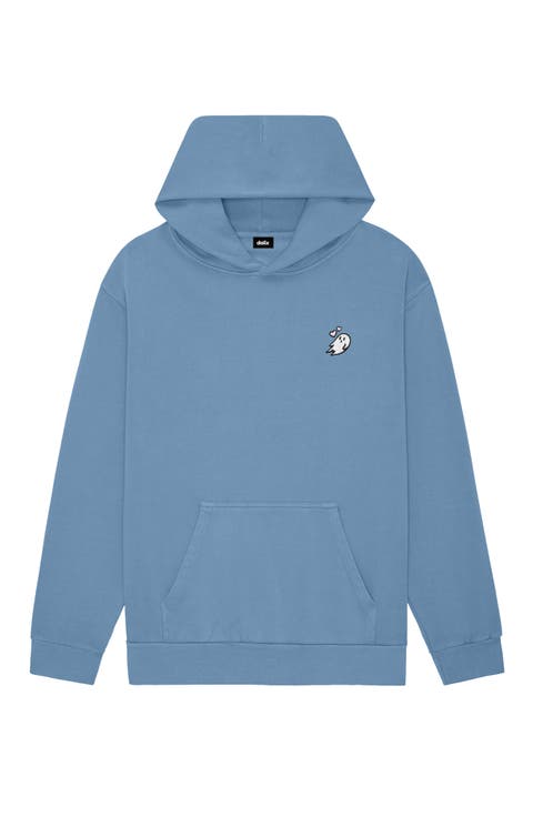 Womens Heartly Ghost Midweight Fleece Relaxed Hooded Sweatshirt