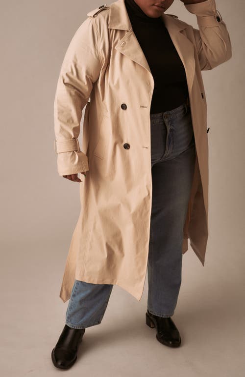Universal Standard Henning X Us Park Soft Trench In Fog