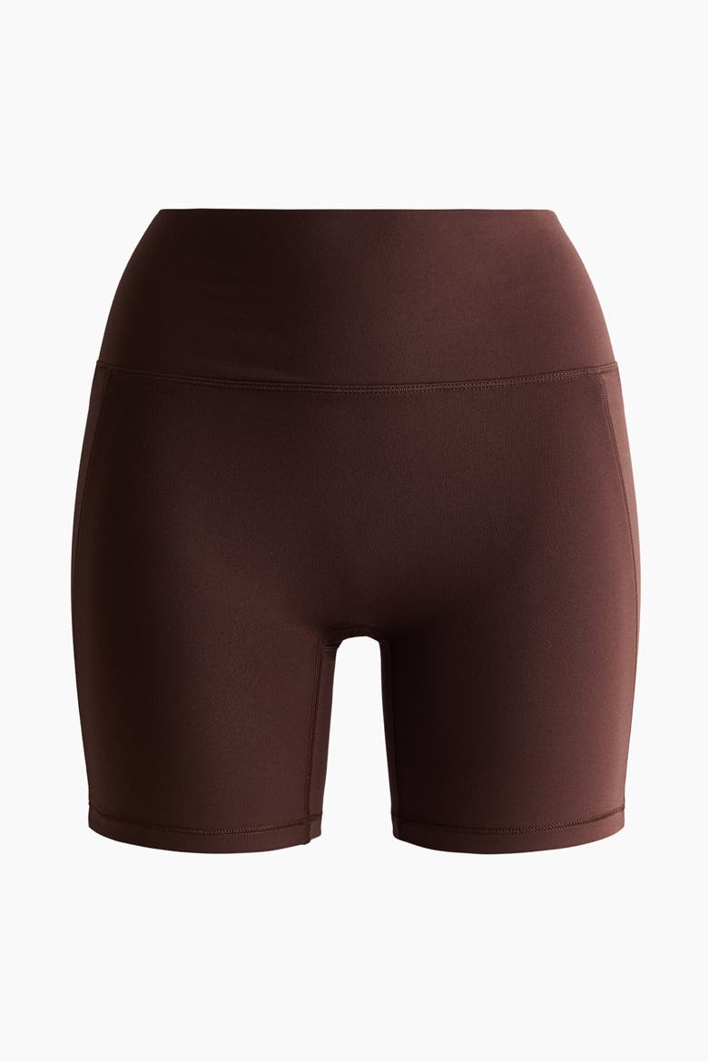 Softmove Pocket Bike Shorts, Alternate, color, Warm brown