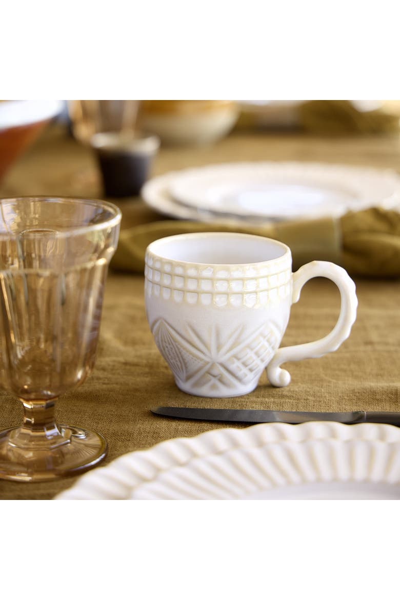 Cristal Set/6 mugs, Alternate, color, White