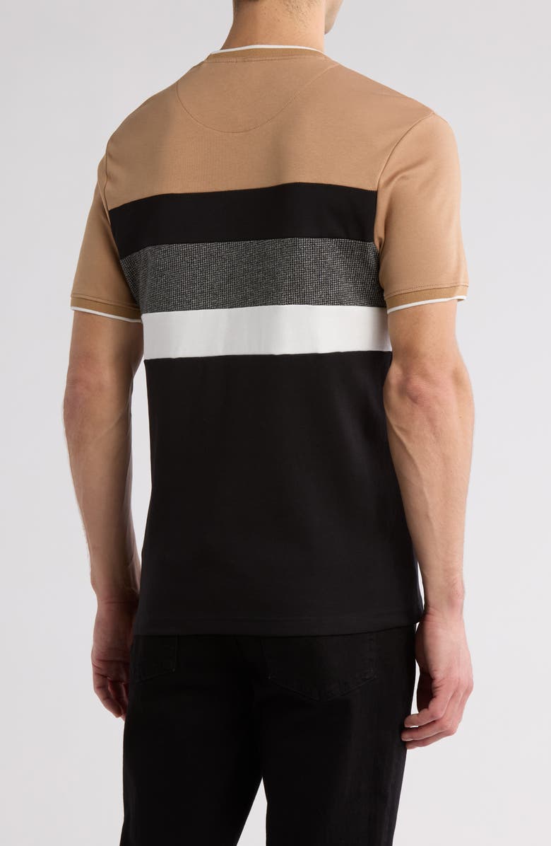 Cactus Man Colorblock Cotton T-Shirt, Alternate, color,