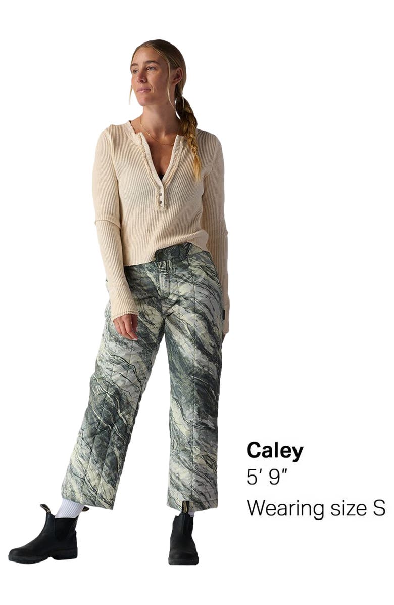 Backcountry Oakbury Print Synthetic Quilted Pant - Women's, Alternate, color, 