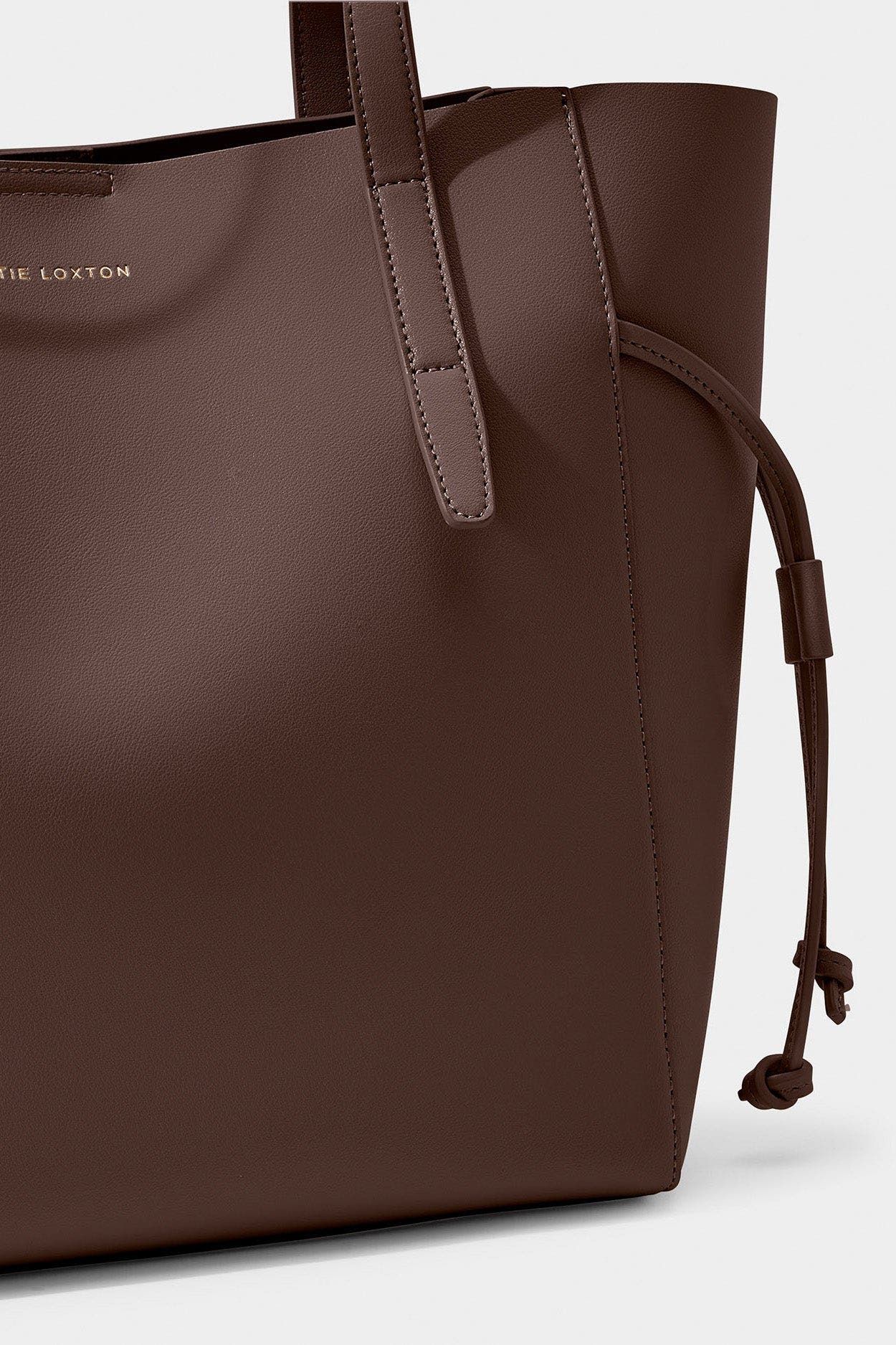 Katie Loxton Ashley Tote Bag, Alternate, color, Chocolate