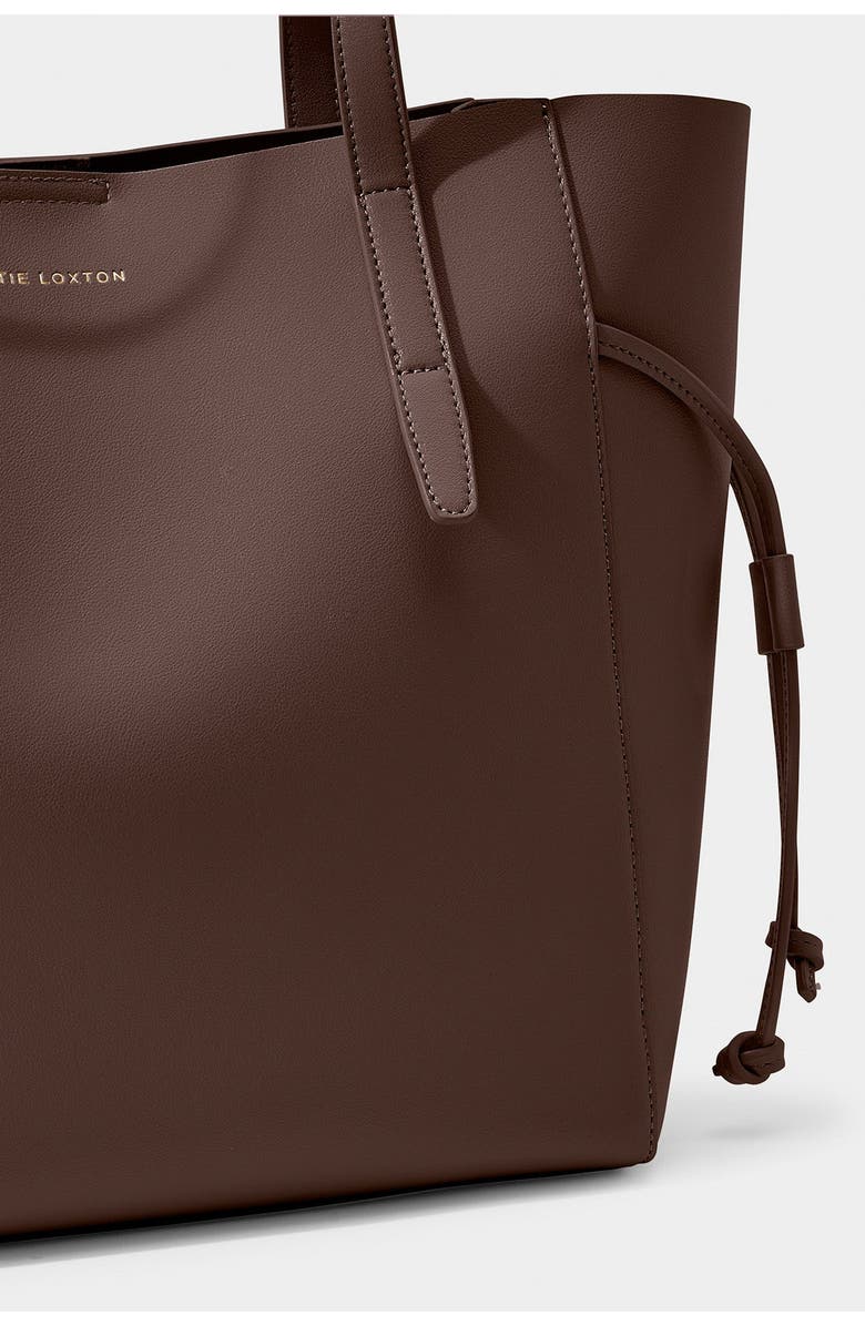 Katie Loxton Ashley Tote Bag, Alternate, color, Chocolate