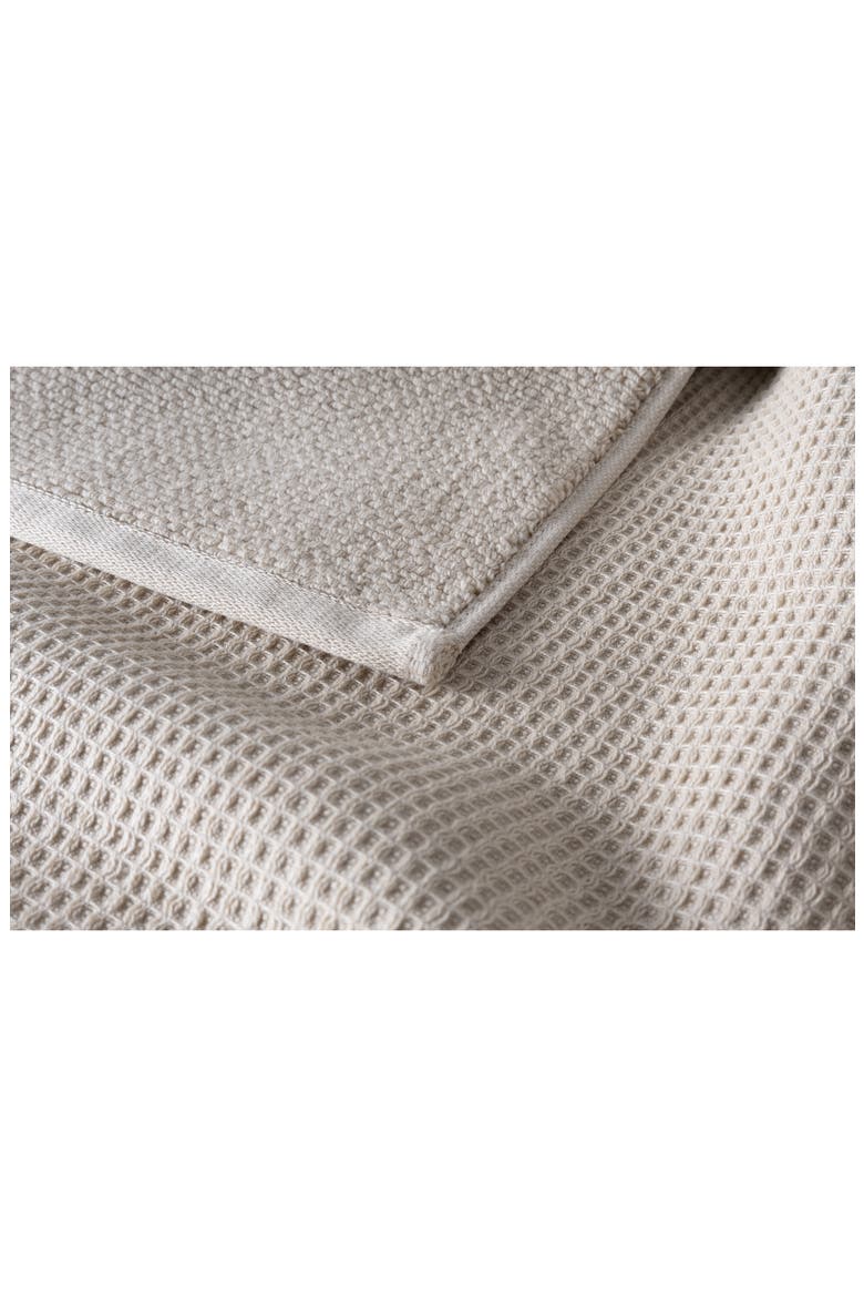 Canal Waffle Weave Cotton Bath Towel, Alternate, color, MUSHROOM