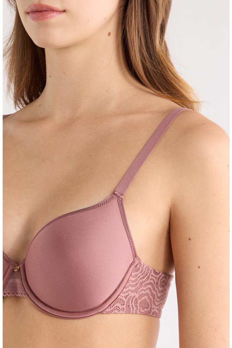 C Jolie Comfort Convertible T-Shirt Bra, Alternate, color, ROSE DE BOIS