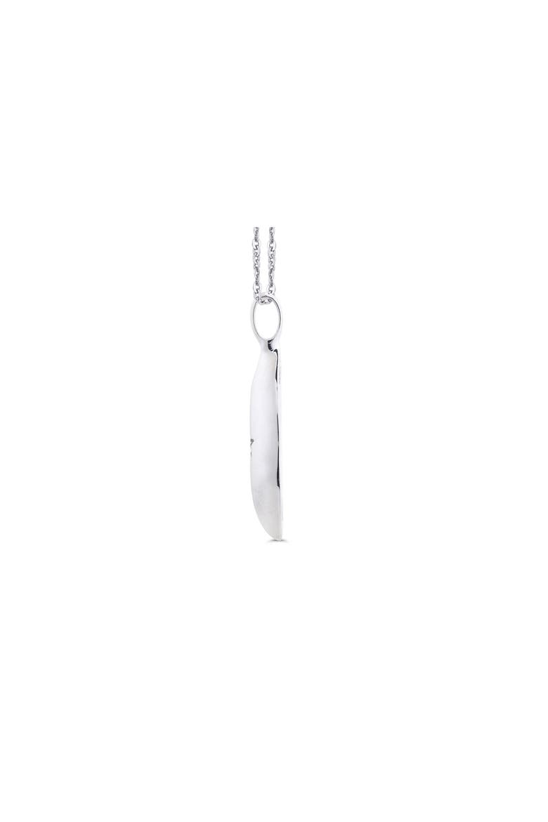Deco Pendant, Alternate, color, Silver