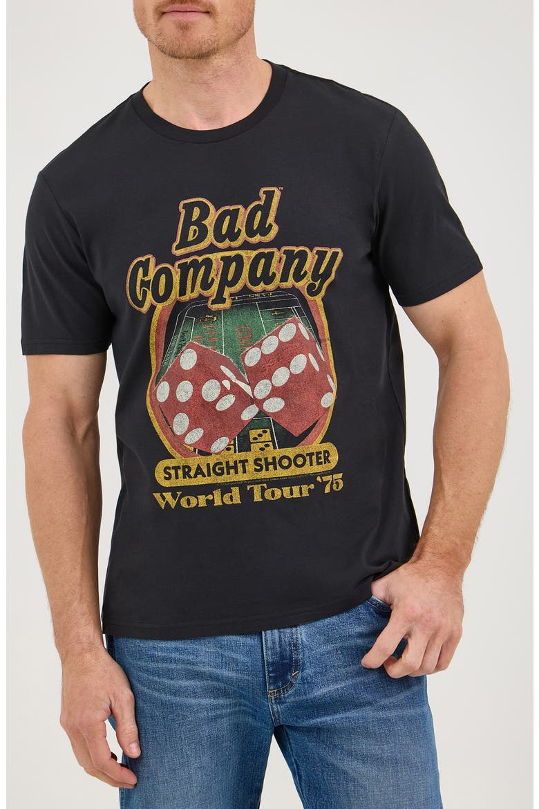 Bad Company Graphic T-Shirt, Main, color, JET BLACK