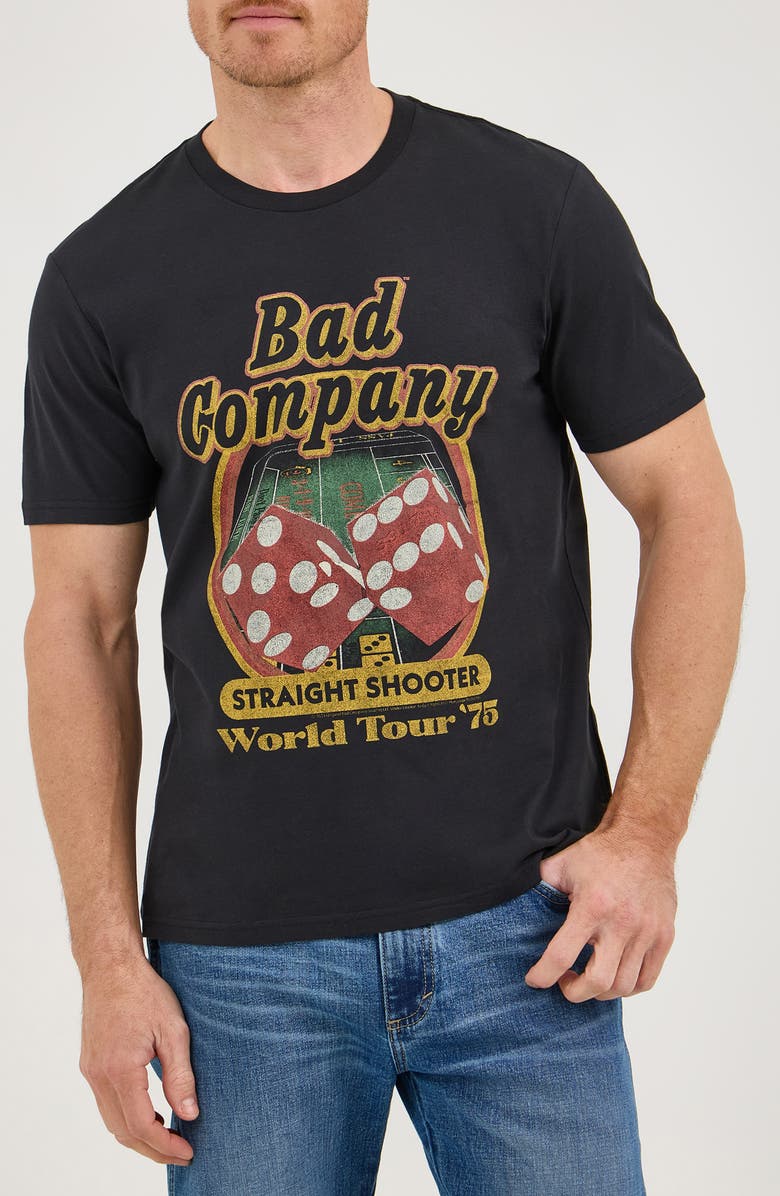 Wrangler Bad Company Graphic T-Shirt, Main, color, Jet Black