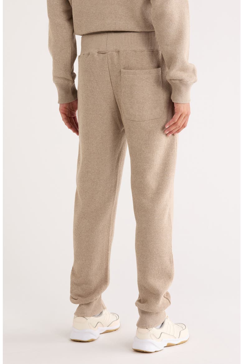 Nantucket Fleece Joggers, Alternate, color, HEATHER OATMEAL