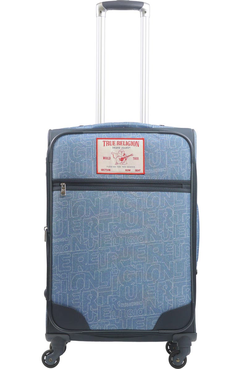 True Religion Soft Sided 27" Expandable, Spinner Luggage, Alternate, color,