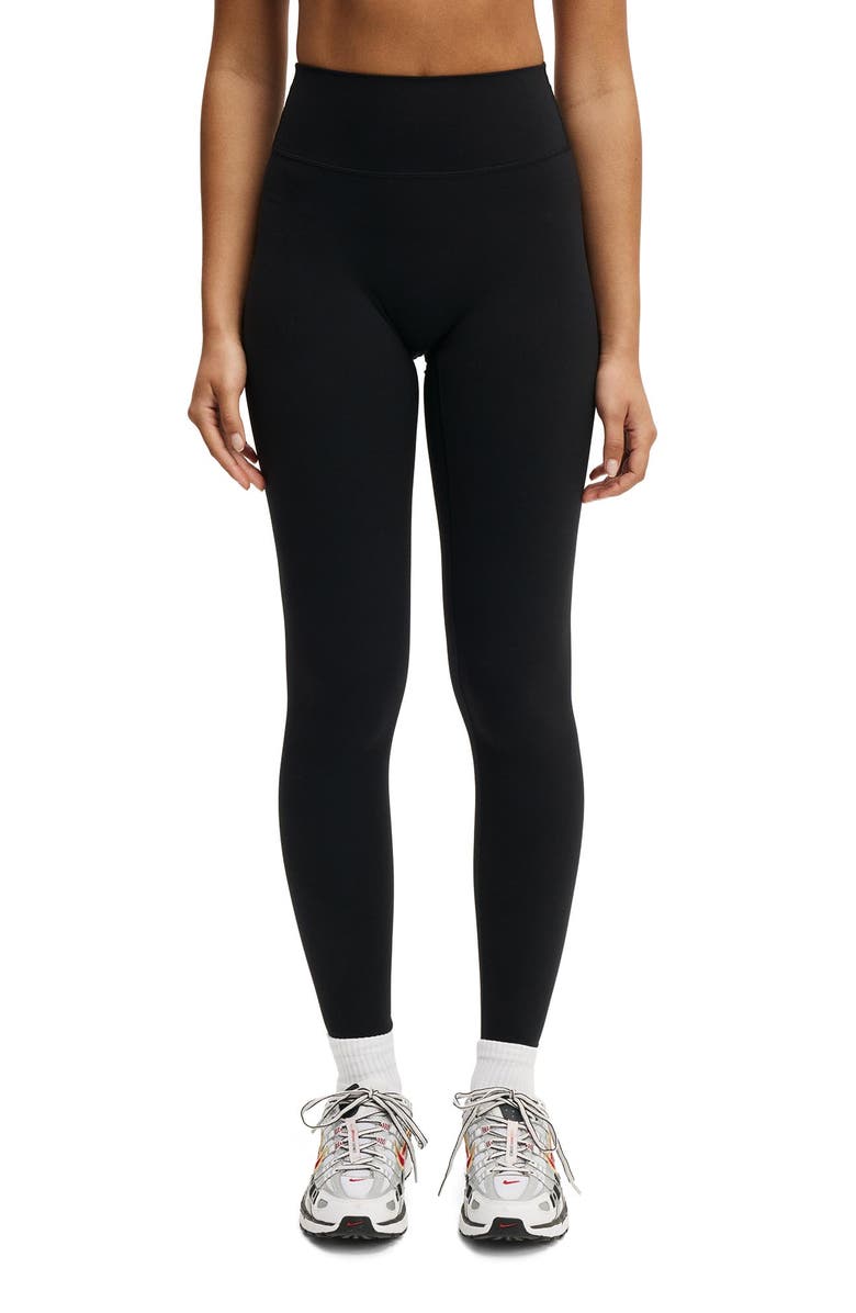 COTTON ON BODY Women's Active Ultra Luxe Invisible Scrunch Tight, Main, color, Black