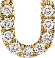 Bony Levy Icon Diamond Initial Single Stud Earring (Nordstrom Exclusive)