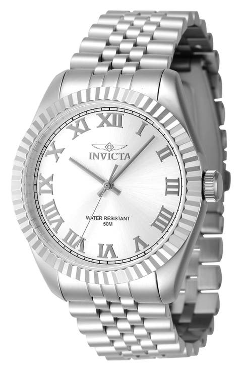 Specialty Quartz Bracelet Watch, 43mm