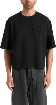 Manière De Voir Leon Boxy Cropped T-Shirt