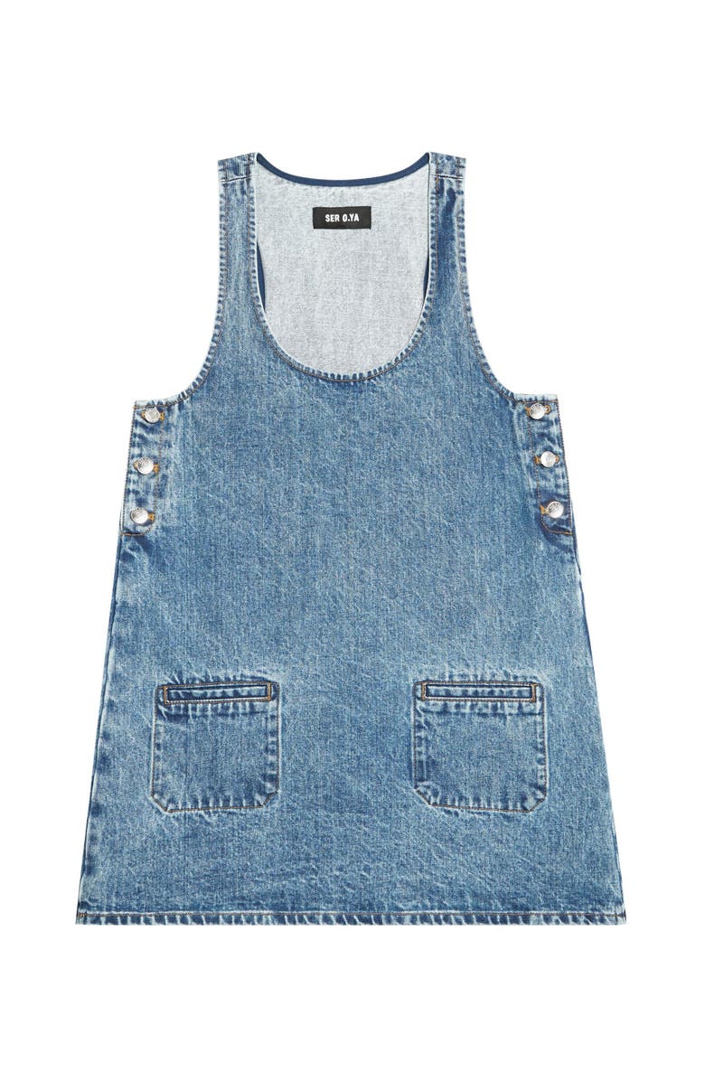 SER.O.YA Rayna Overall Dress, Alternate, color, 