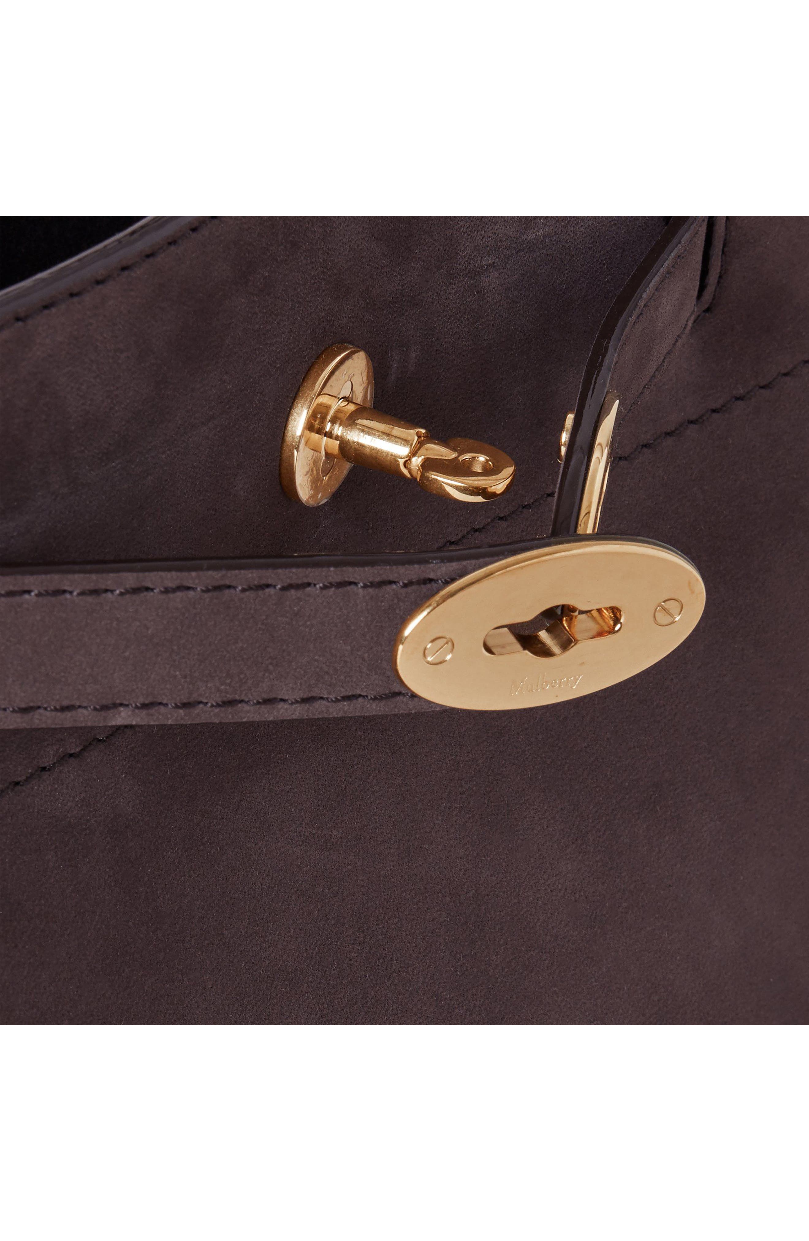 Mulberry Islington Nubuck Leather Bucket Bag, Alternate, color, 