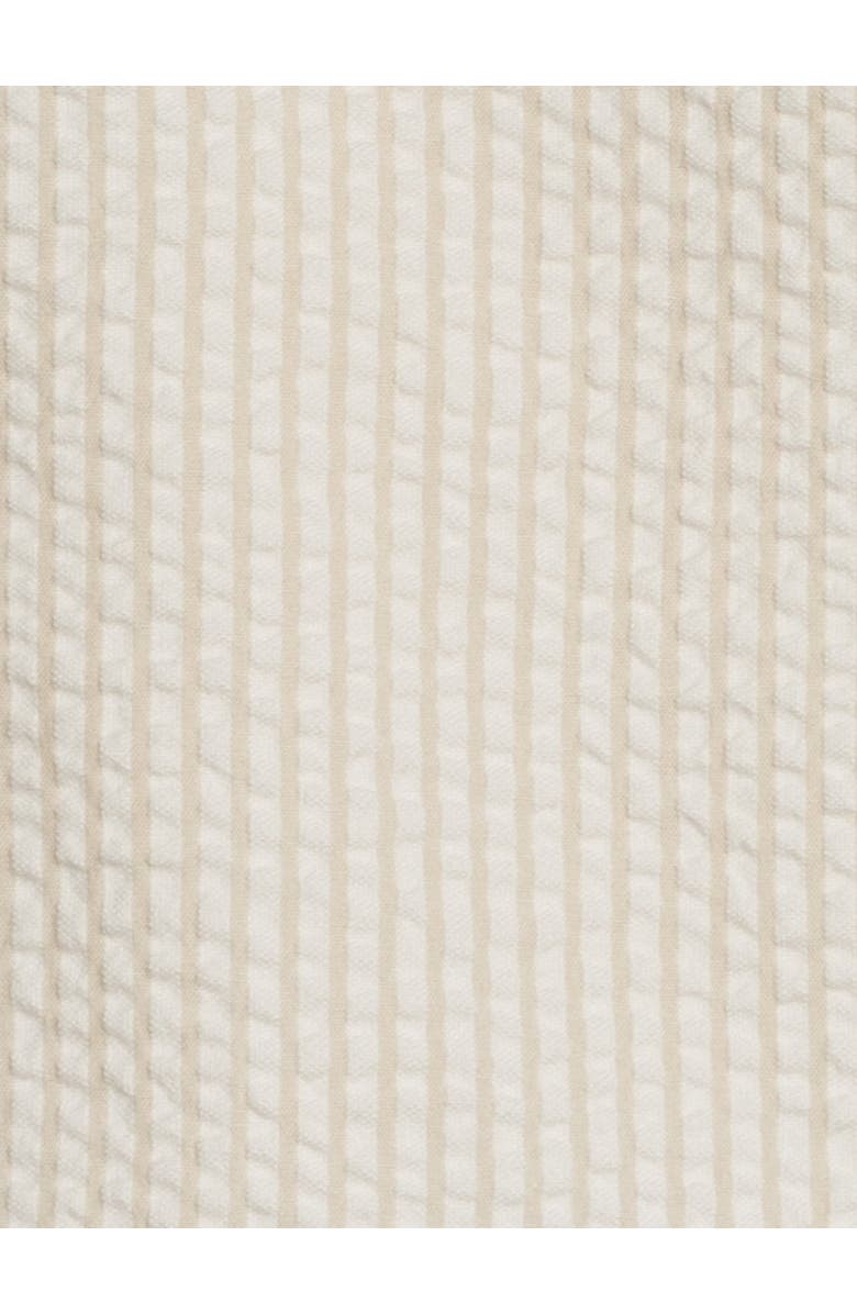 KENDI by Colored Organics Organic Landon Seesucker Button Down, Alternate, color, Dune Stripe