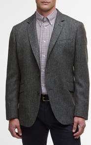 Barbour Firth Moons Wool Herringbone Sport Coat