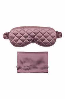 Diamond Quilted Silk Sleep Mask
