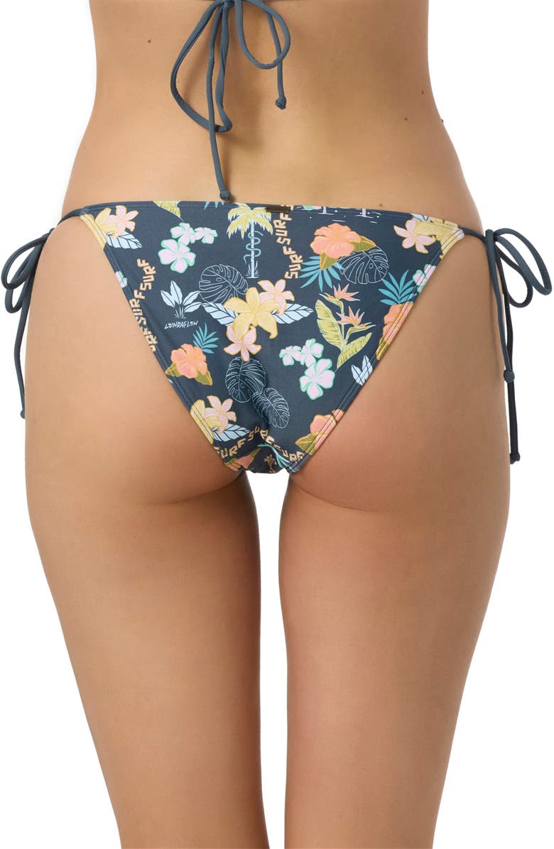O'Neill Loindaflow Maracas Bikini Bottoms, Alternate, color, Slate