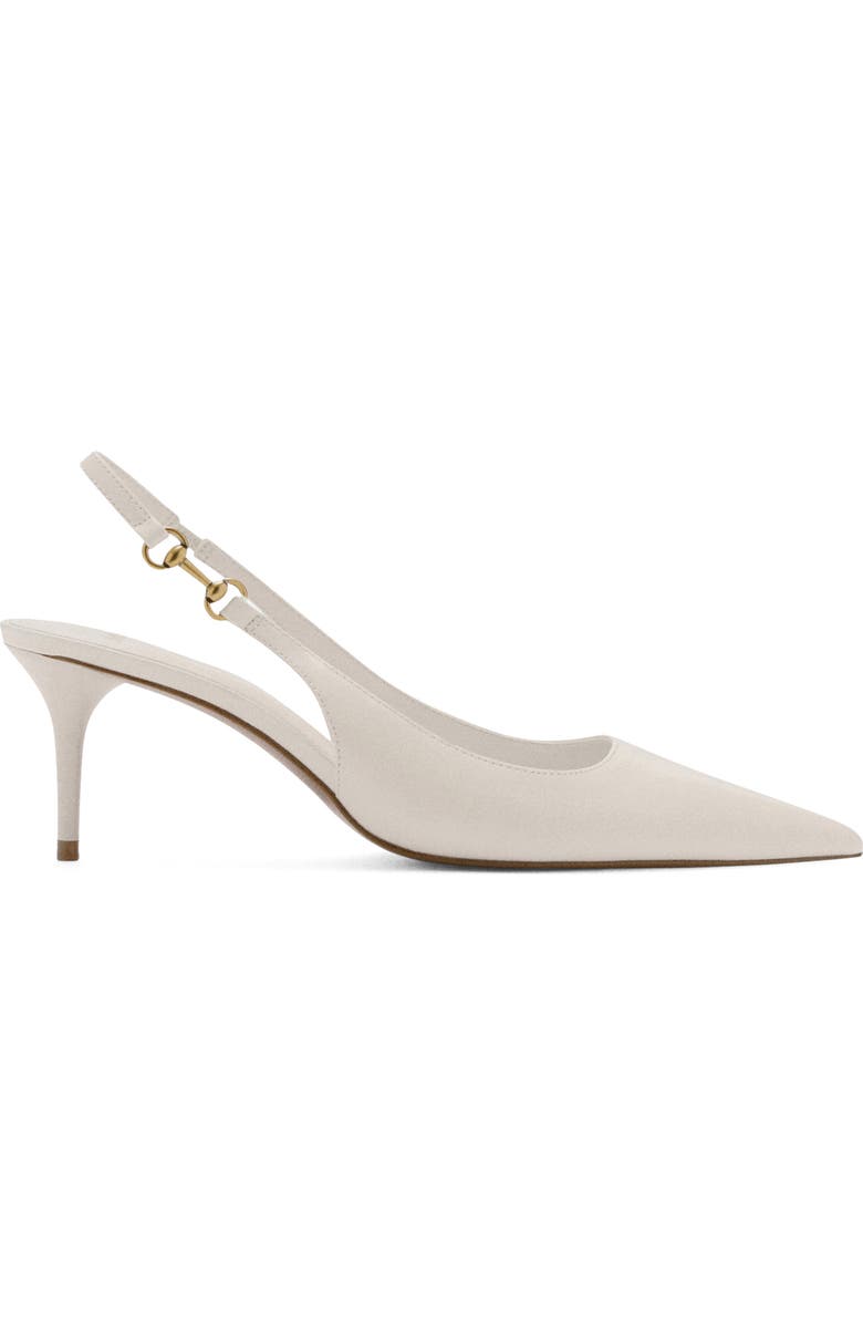 MANGO Slingback Pointed Toe Pump, Alternate, color,