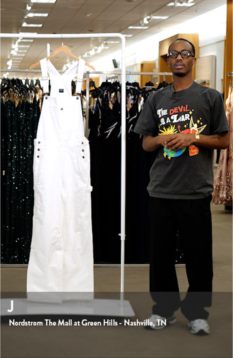 x Noah Cotton Twill Overalls, sales video thumbnail