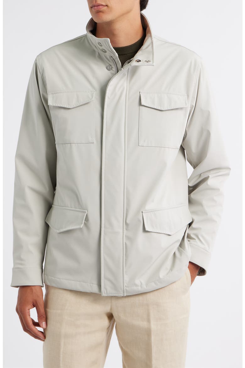 Waterproof Field Jacket, Alternate, color, ECRU