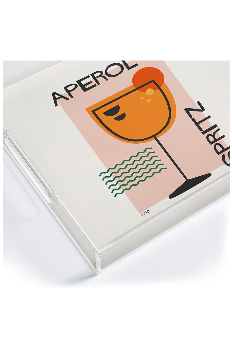 Aperol Spritz Tray, Alternate, color, CREAM