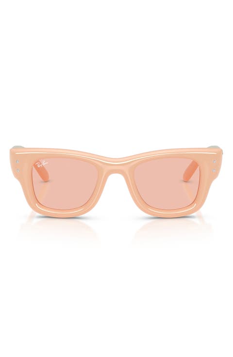 Wayfarer Puffer 47mm Small Square Sunglasses