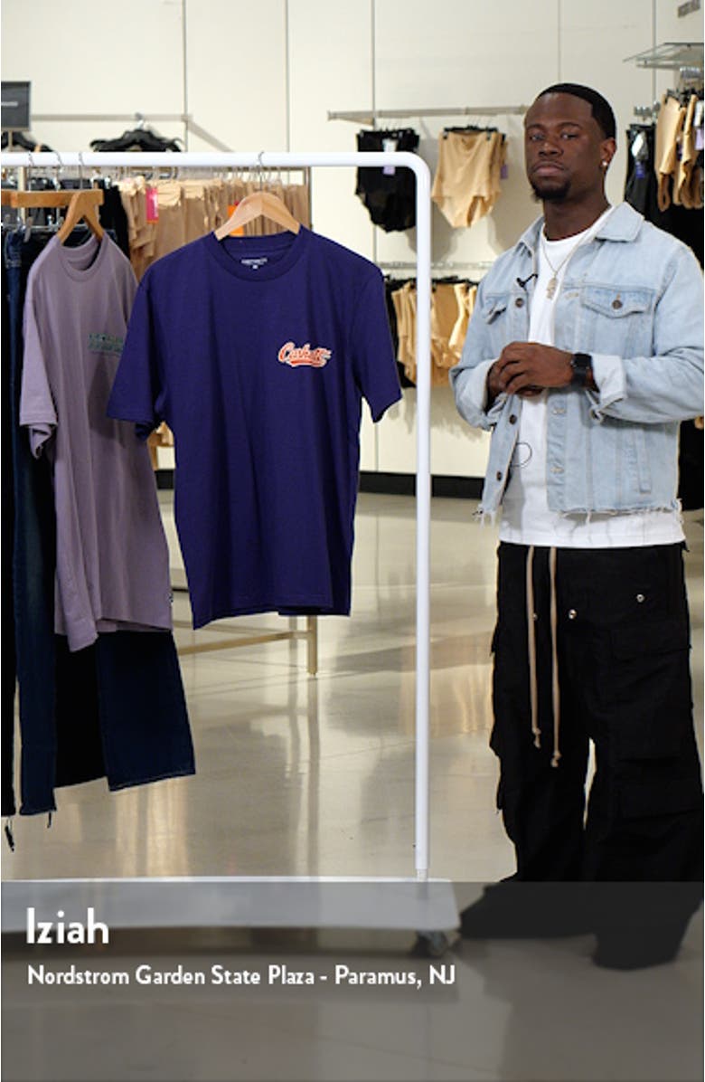 Spill Organic Cotton Graphic T-Shirt, sales video thumbnail