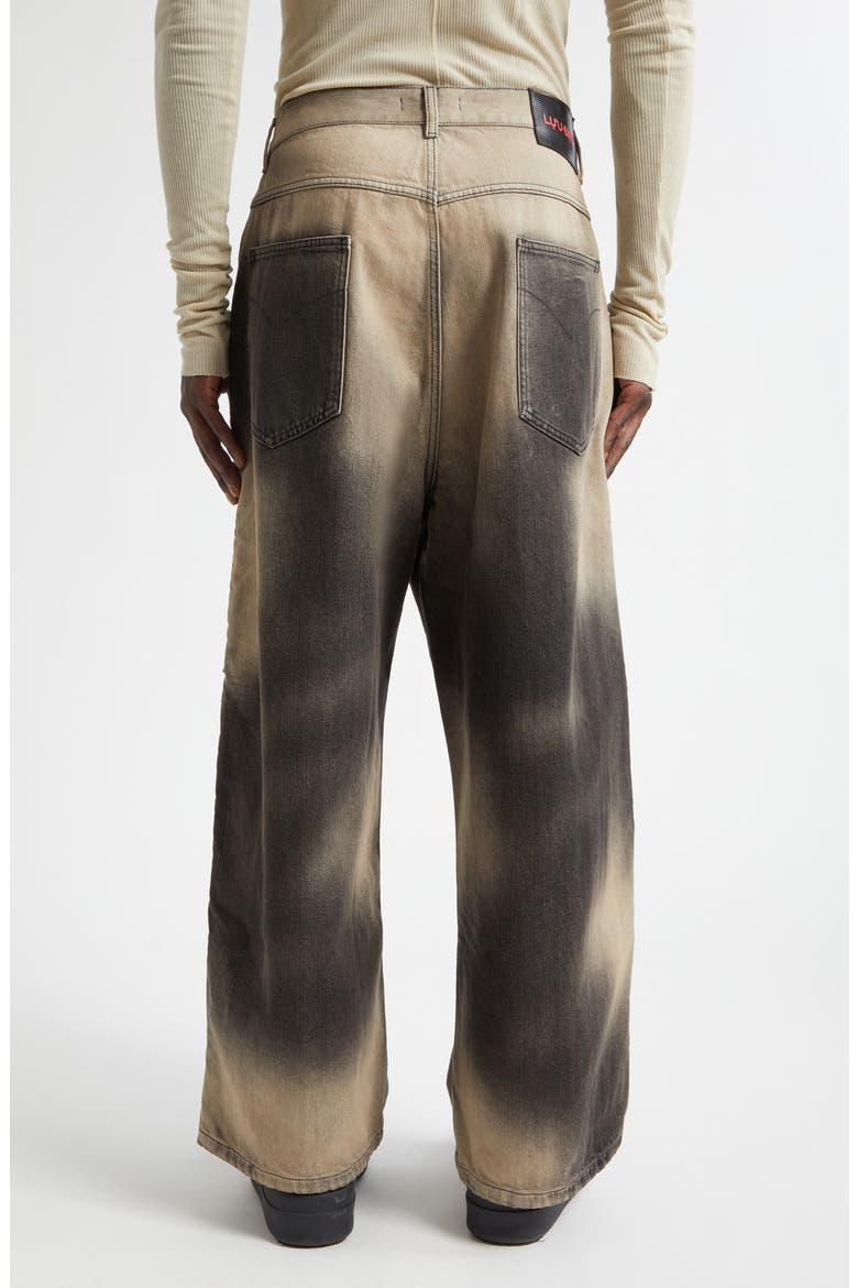 Side Zip Jeans, Alternate, color, DEEP STAIN