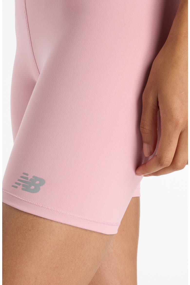 NB Harmony 6-Inch High Rise Performance Athletic Shorts, Alternate, color, PINK