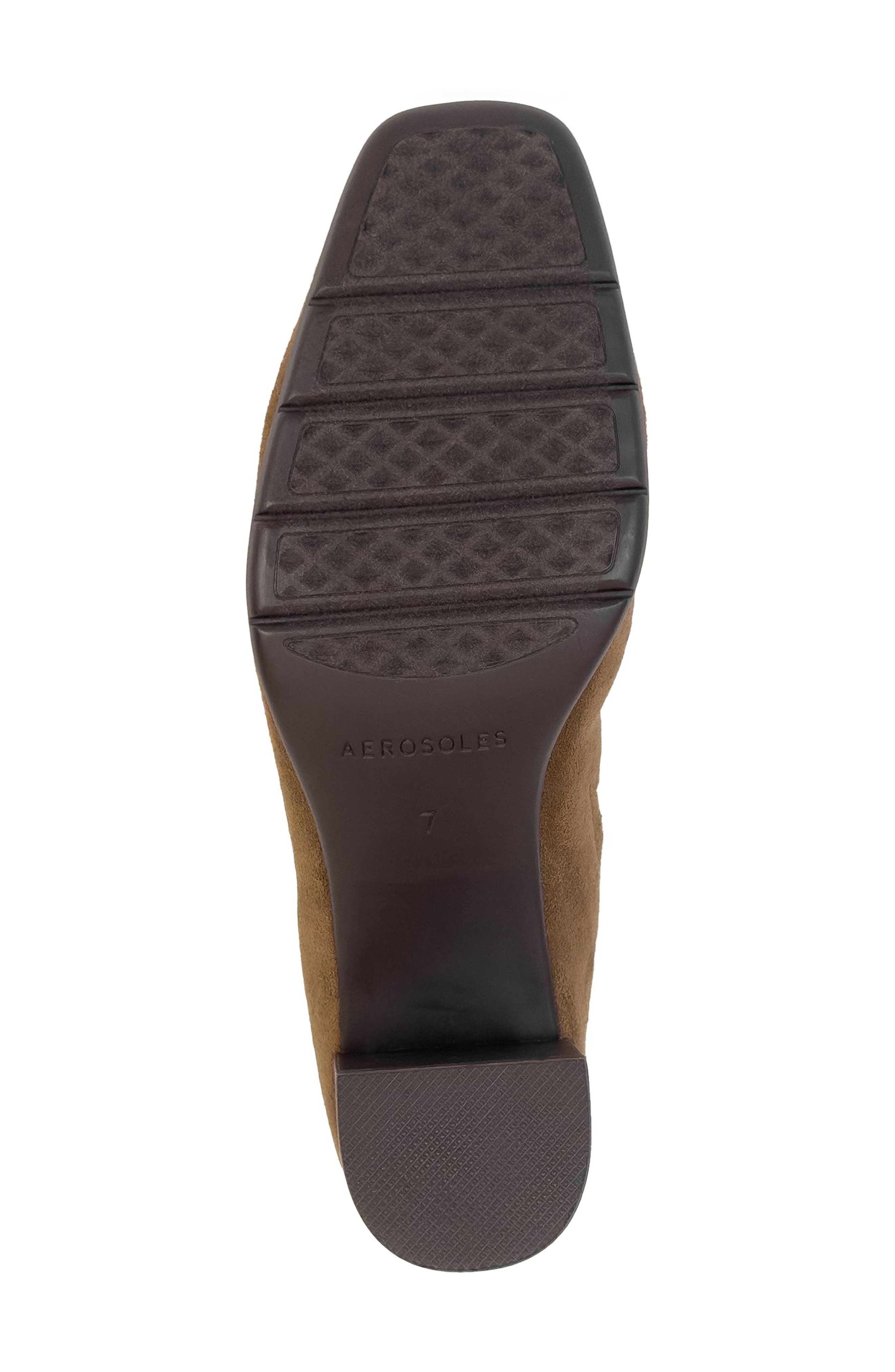 Aerosoles Maddy Mule, Alternate, color, Fango Faux Suede