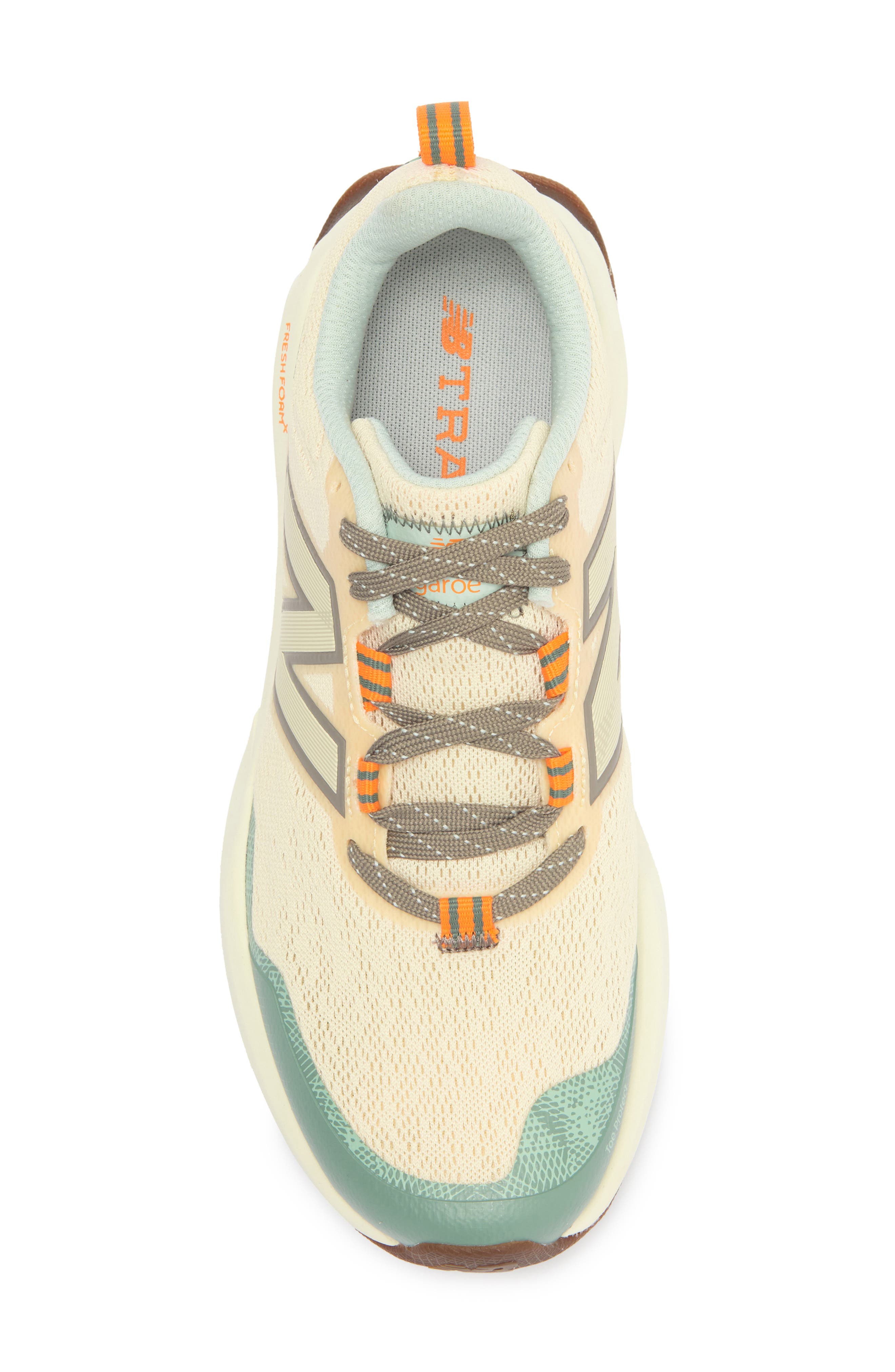 New Balance Fresh Foam Garo Trail Running Shoe, Alternate, color, Calcium/ Dark Juniper