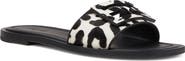 Fendi Baguette Genuine Calf Hair Slide Sandal
