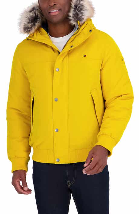 Snorkel Water Resistant Bomber Jacket with Faux Fur Trim