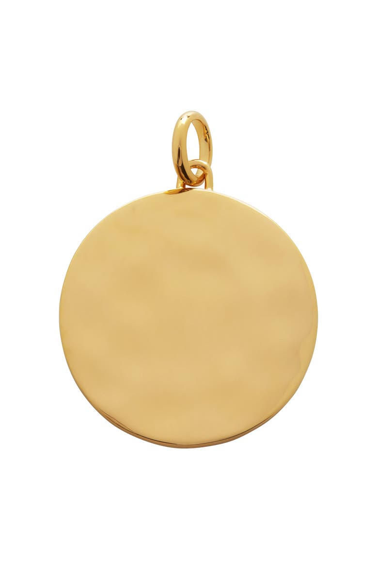 Monica Vinader Ocean Pendant Charm, Alternate, color, 18K Gold Vermeil
