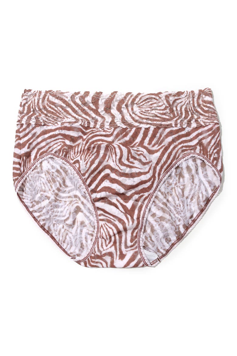 Print Lace Briefs, Alternate, color, HIDE AND SEEK