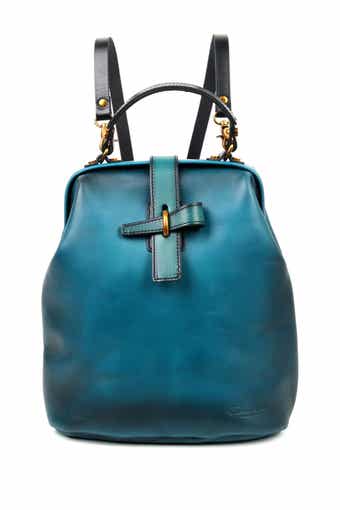 Pamela Convertible Leather Backpack