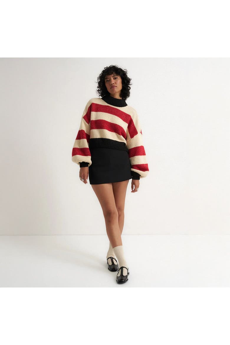 Bellamy Crop Pull Over Sweater - Women's, Alternate, color, Multi