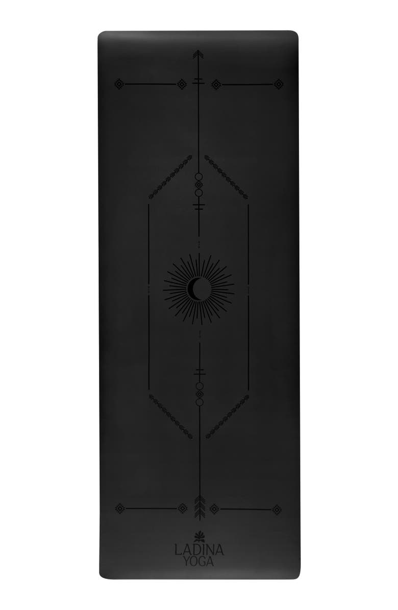 Zanatany Concepts Sustainable Yoga Mat, Main, color, Black