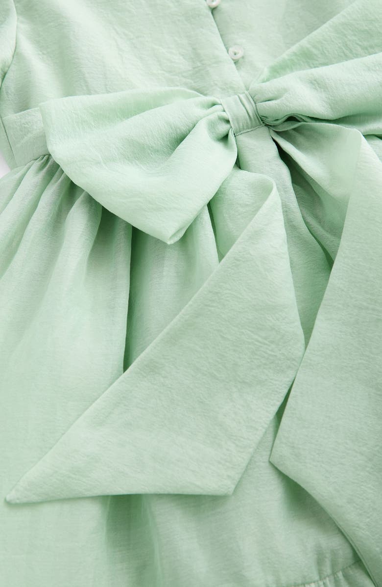 Laura Ashley Kids' Bow Back Party Dress, Alternate, color, Green