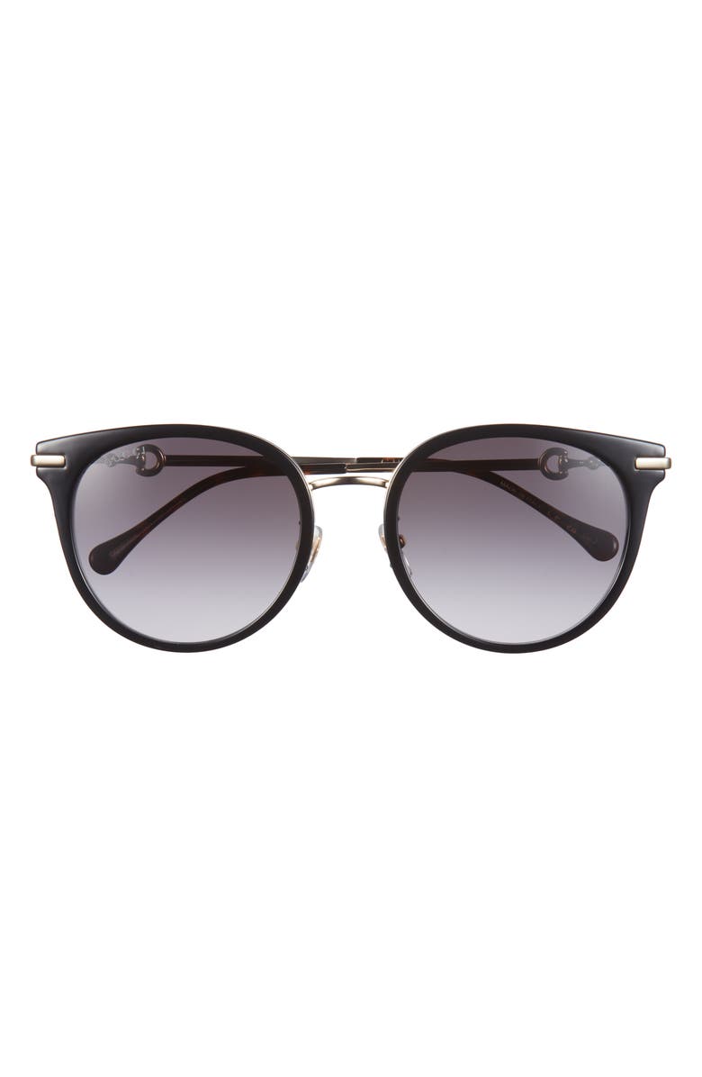 Gucci 56mm Round Sunglasses, Main, color,