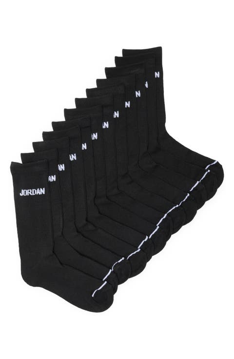 Kids' Jumpman 6-Pack Crew Socks
